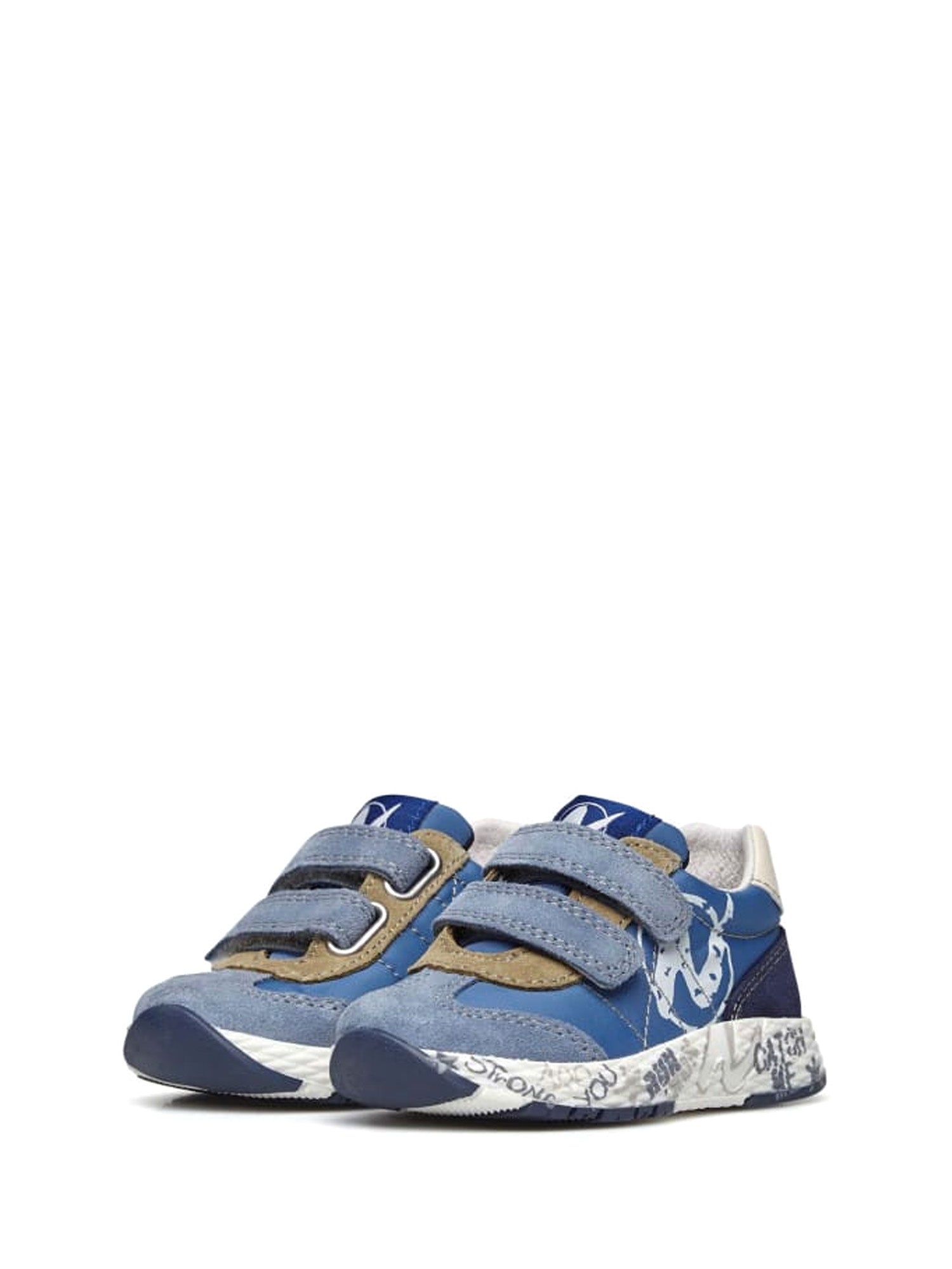 Scarpe con strappi Celeste-navy Naturino