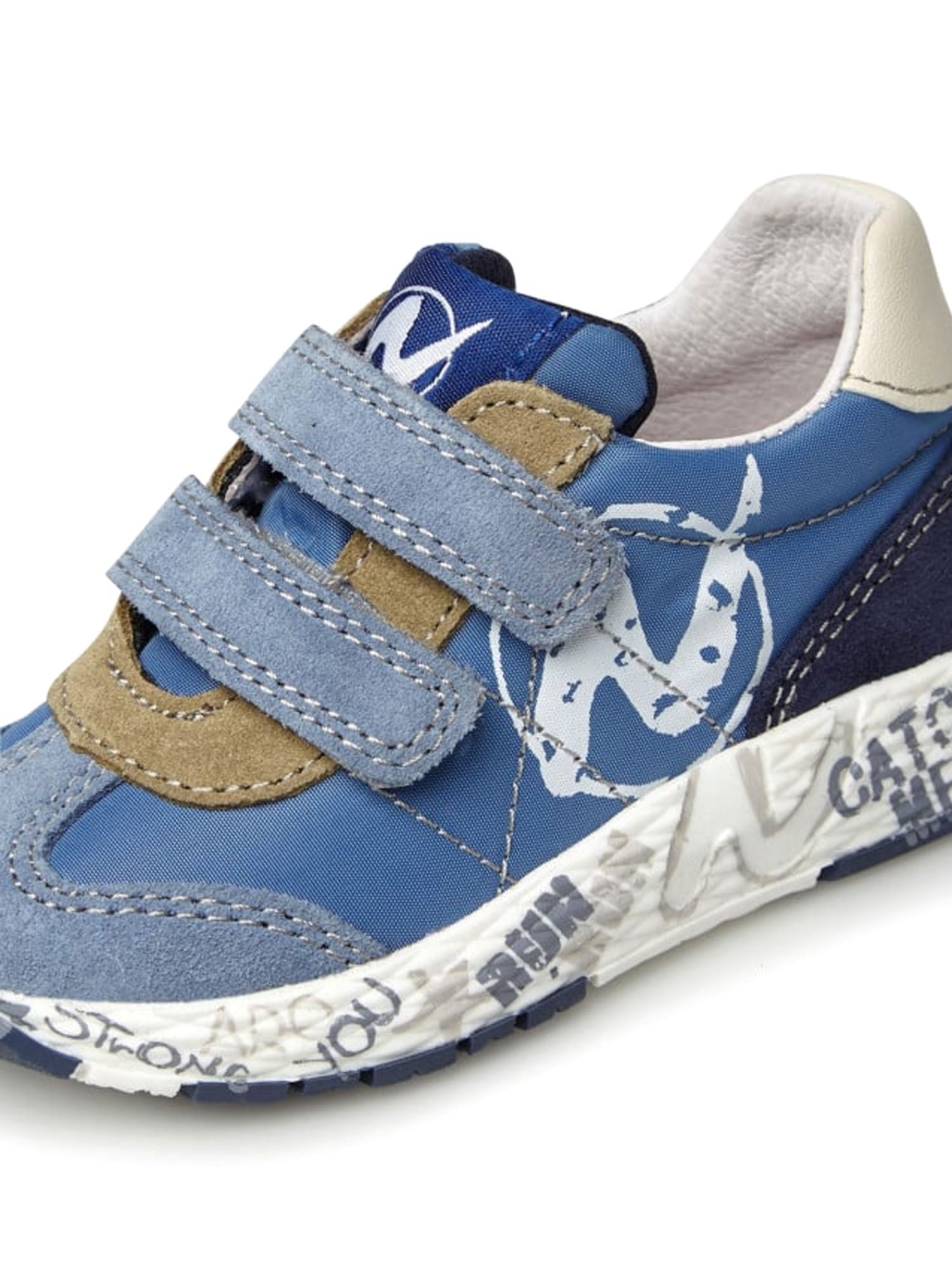 Scarpe con strappi Celeste-navy Naturino