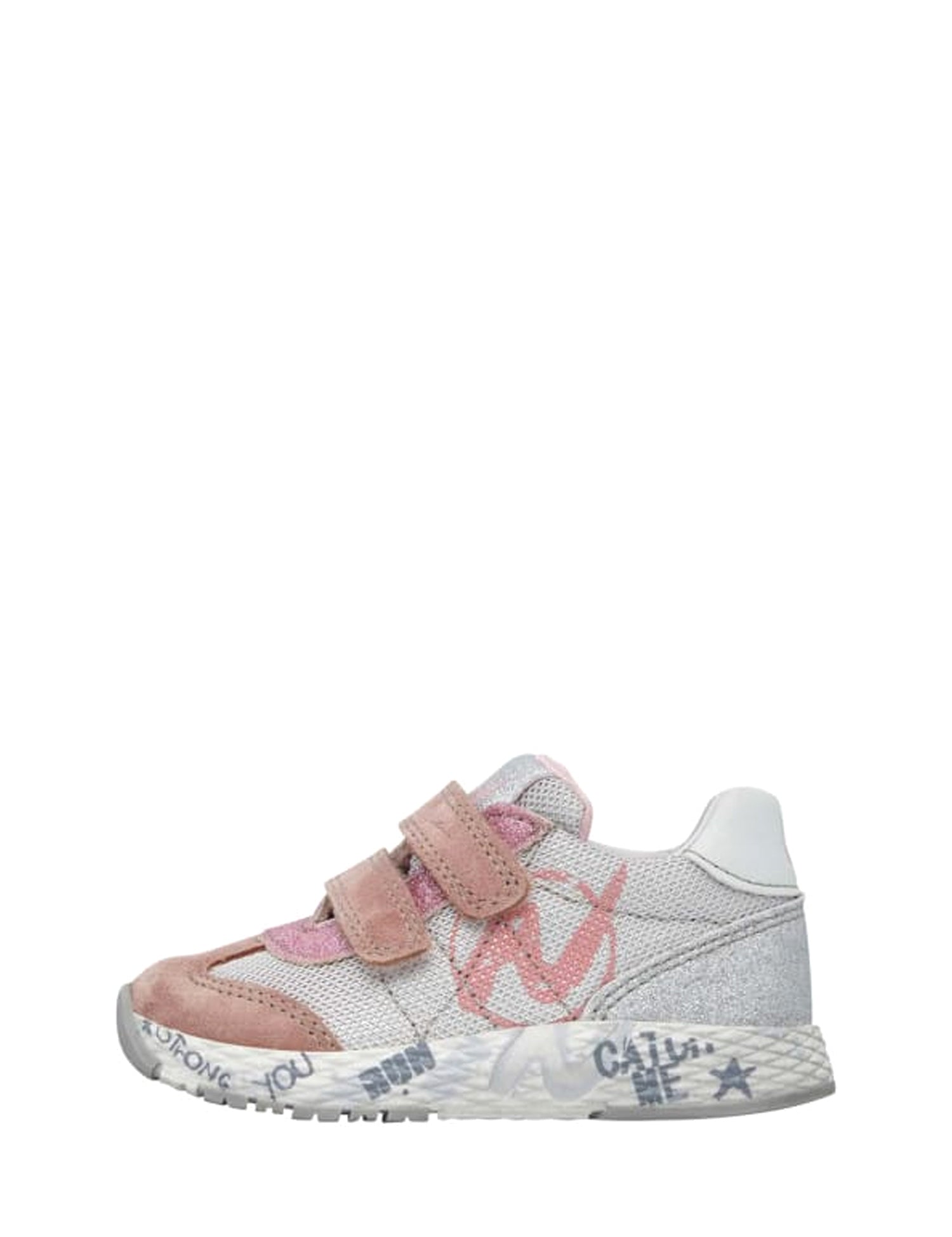 Scarpe con strappi Argentato Naturino