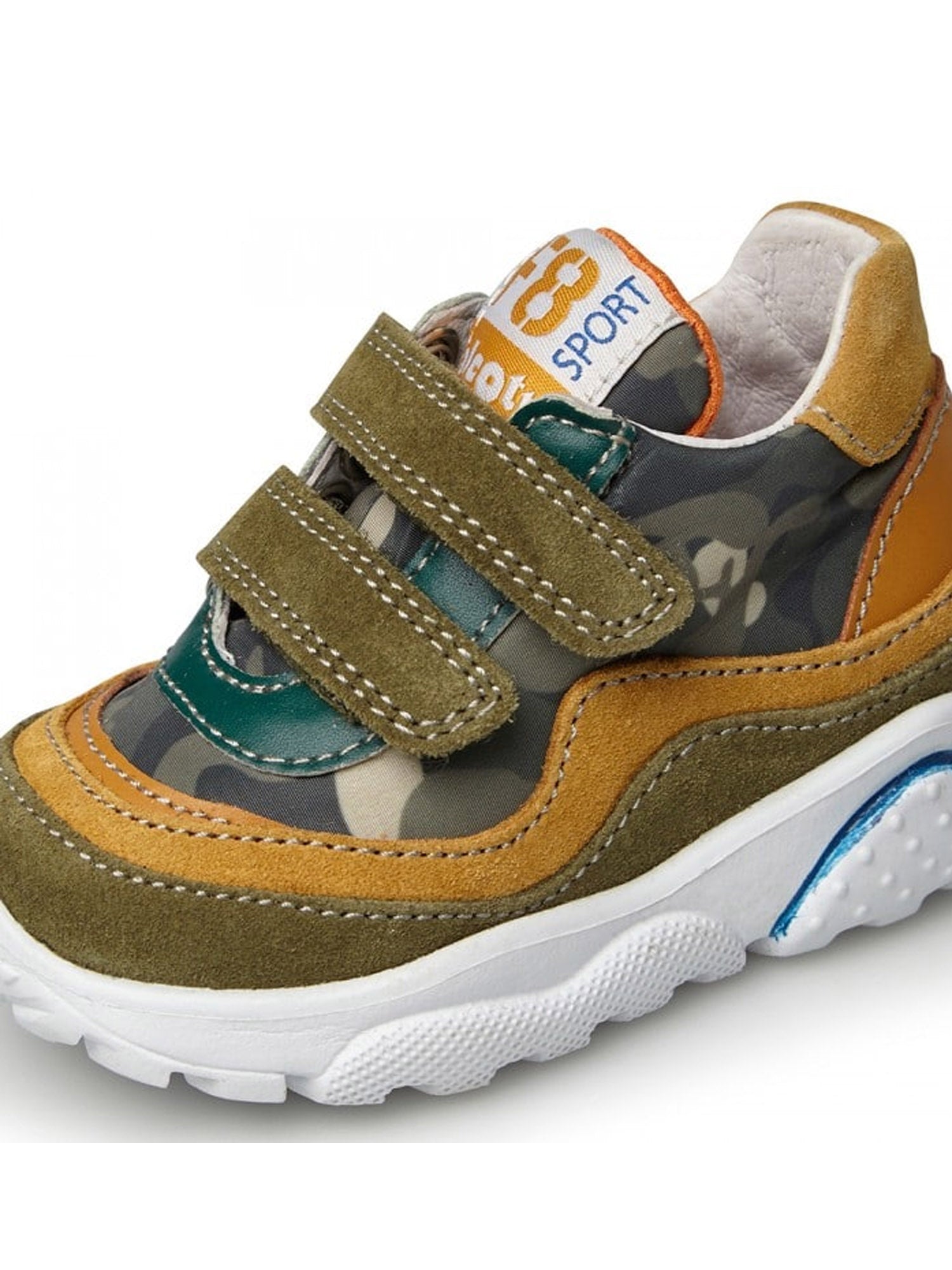 Scarpe con strappi Verde Falcotto