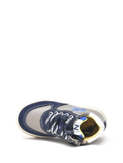 Sneakers Blu Grigio Naturino