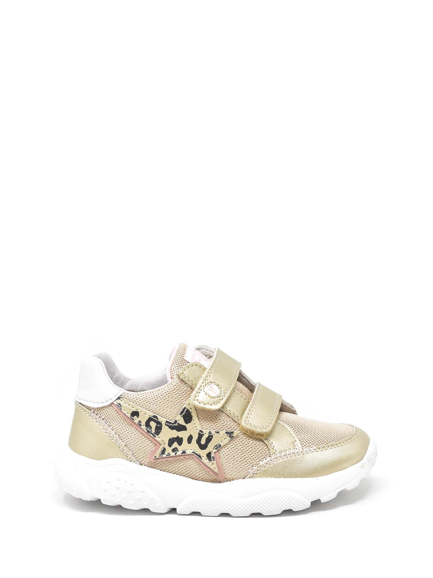 Scarpe con strappi Oro Falcotto