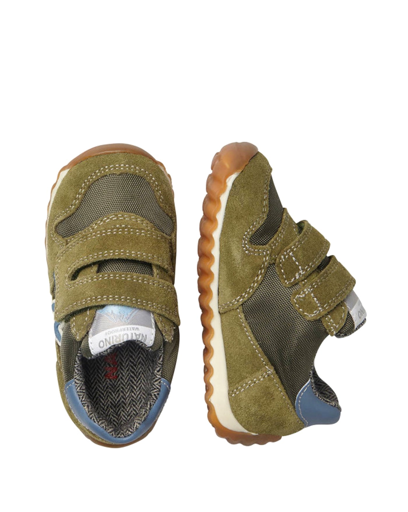 Scarpe con strappi Verde Naturino