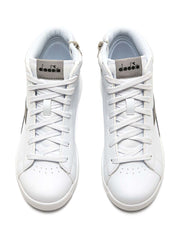 Sneakers Bianco Nero Diadora