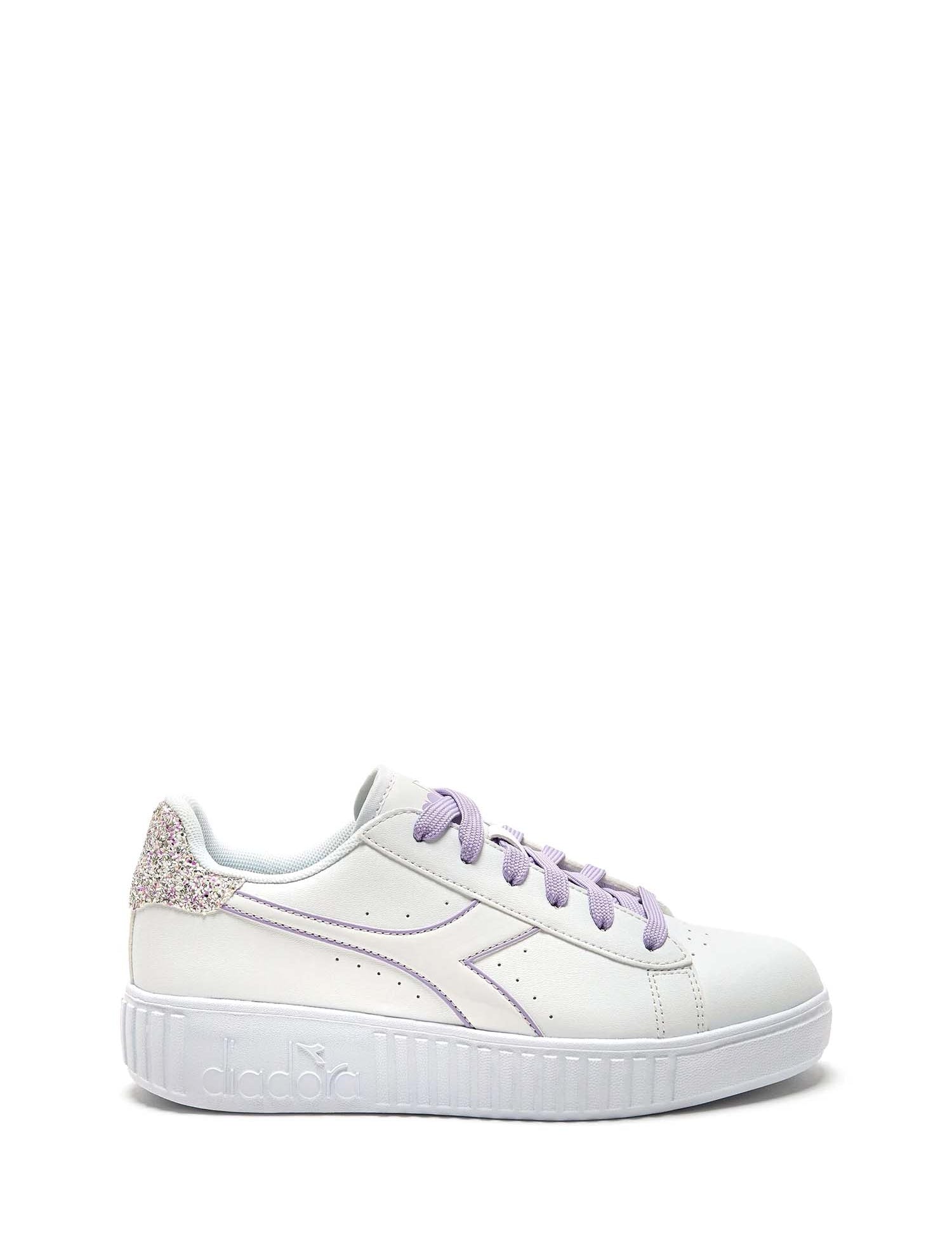 Sneakers Bianco Viola Diadora