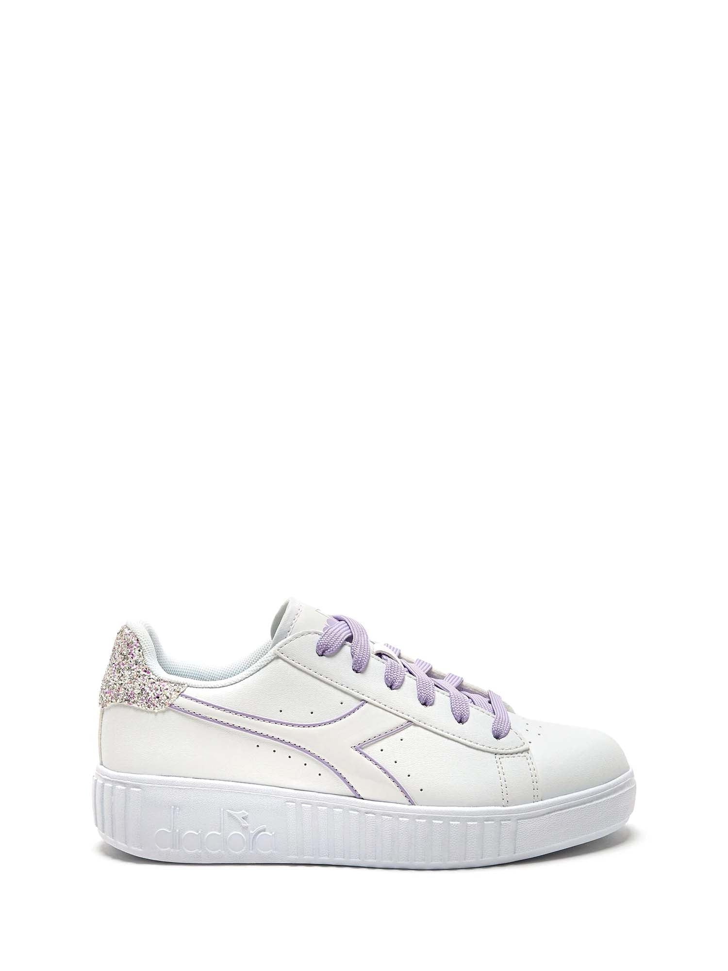 Sneakers Bianco Viola Diadora