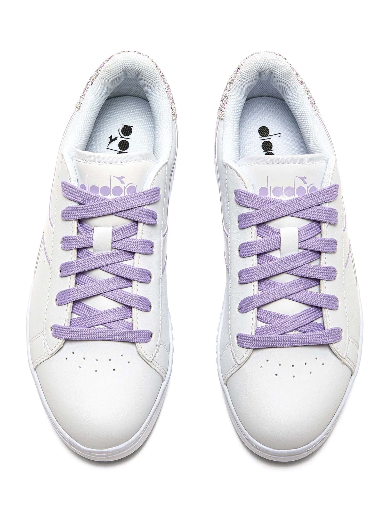 Sneakers Bianco Viola Diadora