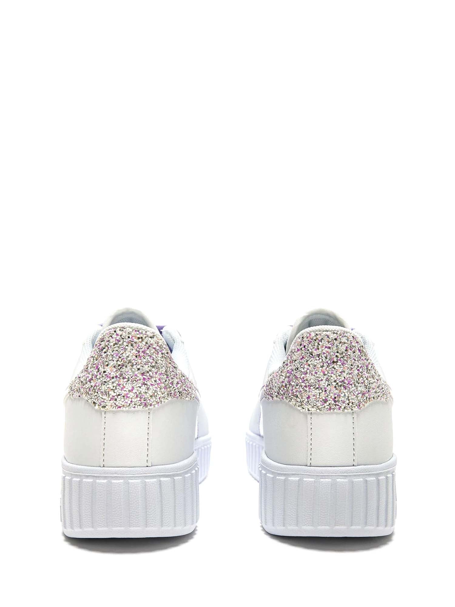 Sneakers Bianco Viola Diadora