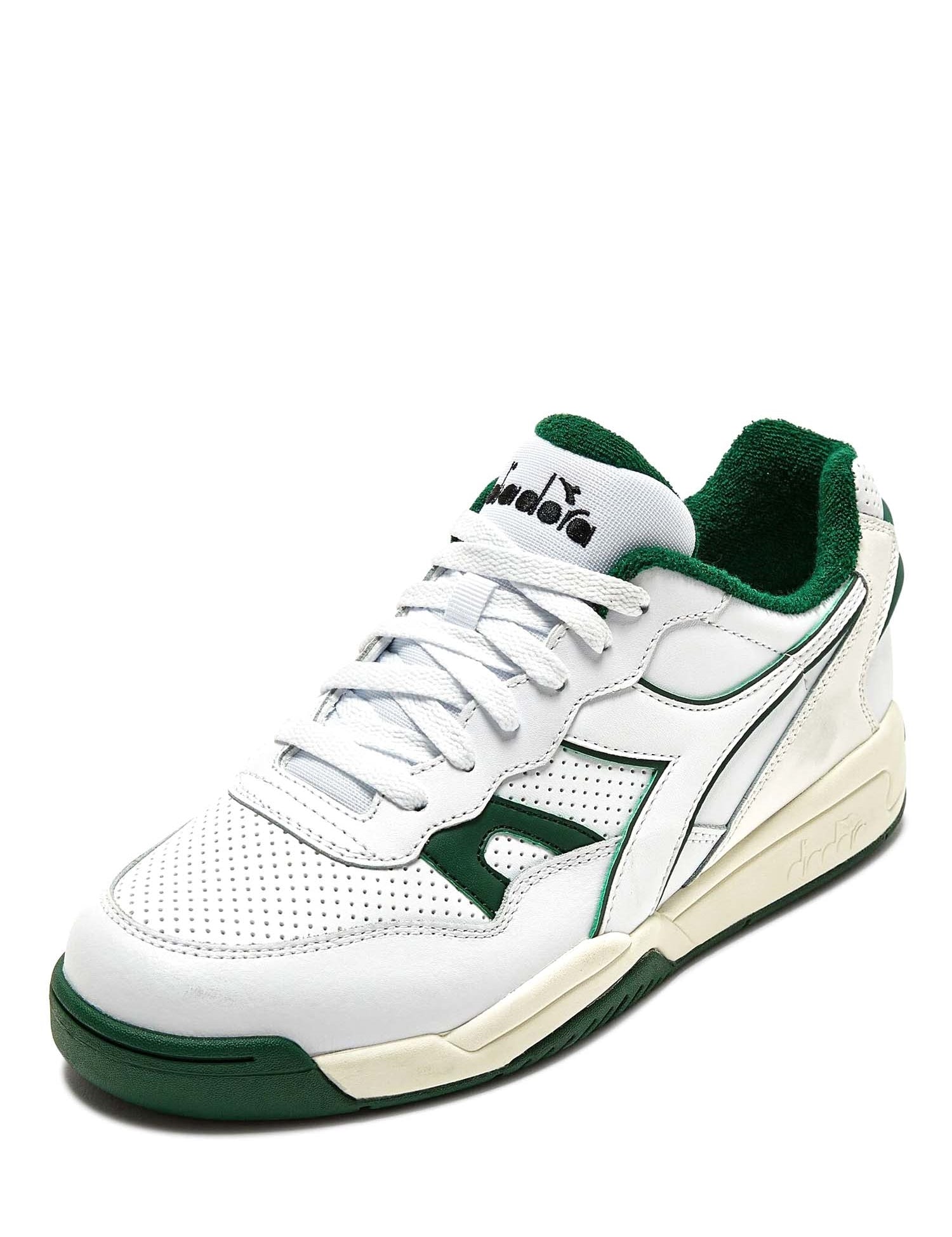 Sneakers Bianco Verde Diadora