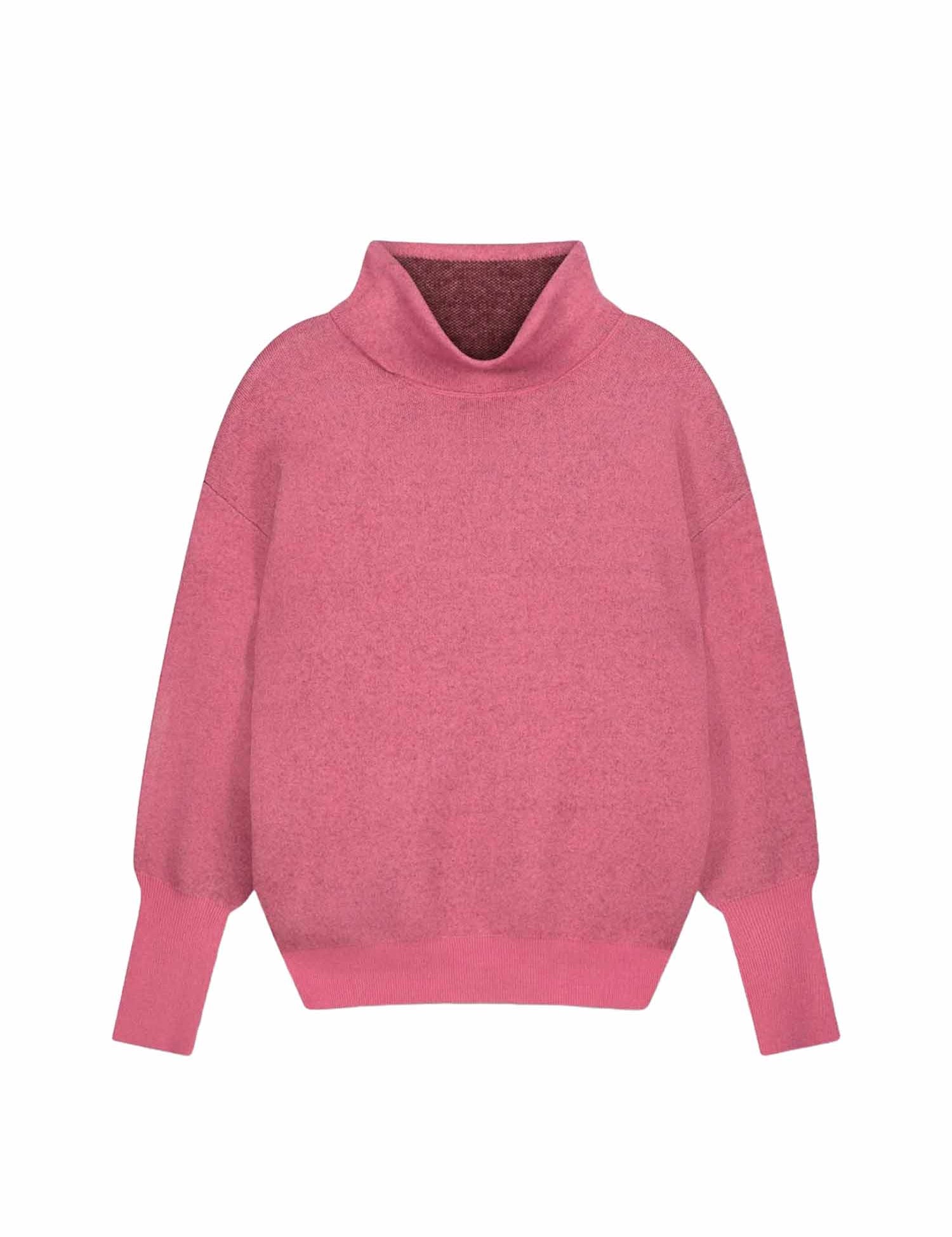 Maglie a collo alto Rosa Rino&pelle