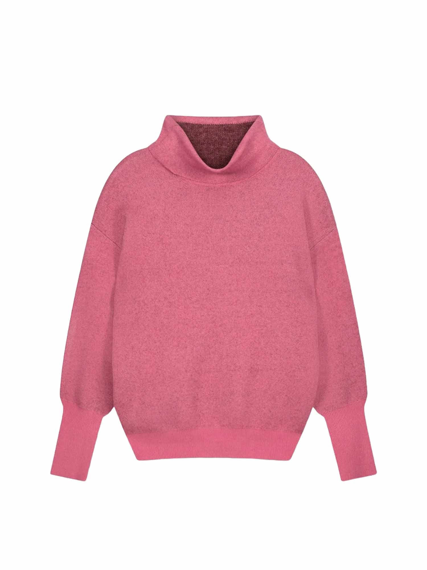Maglie a collo alto Rosa Rino&pelle