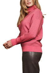 Maglie a collo alto Rosa Rino&pelle