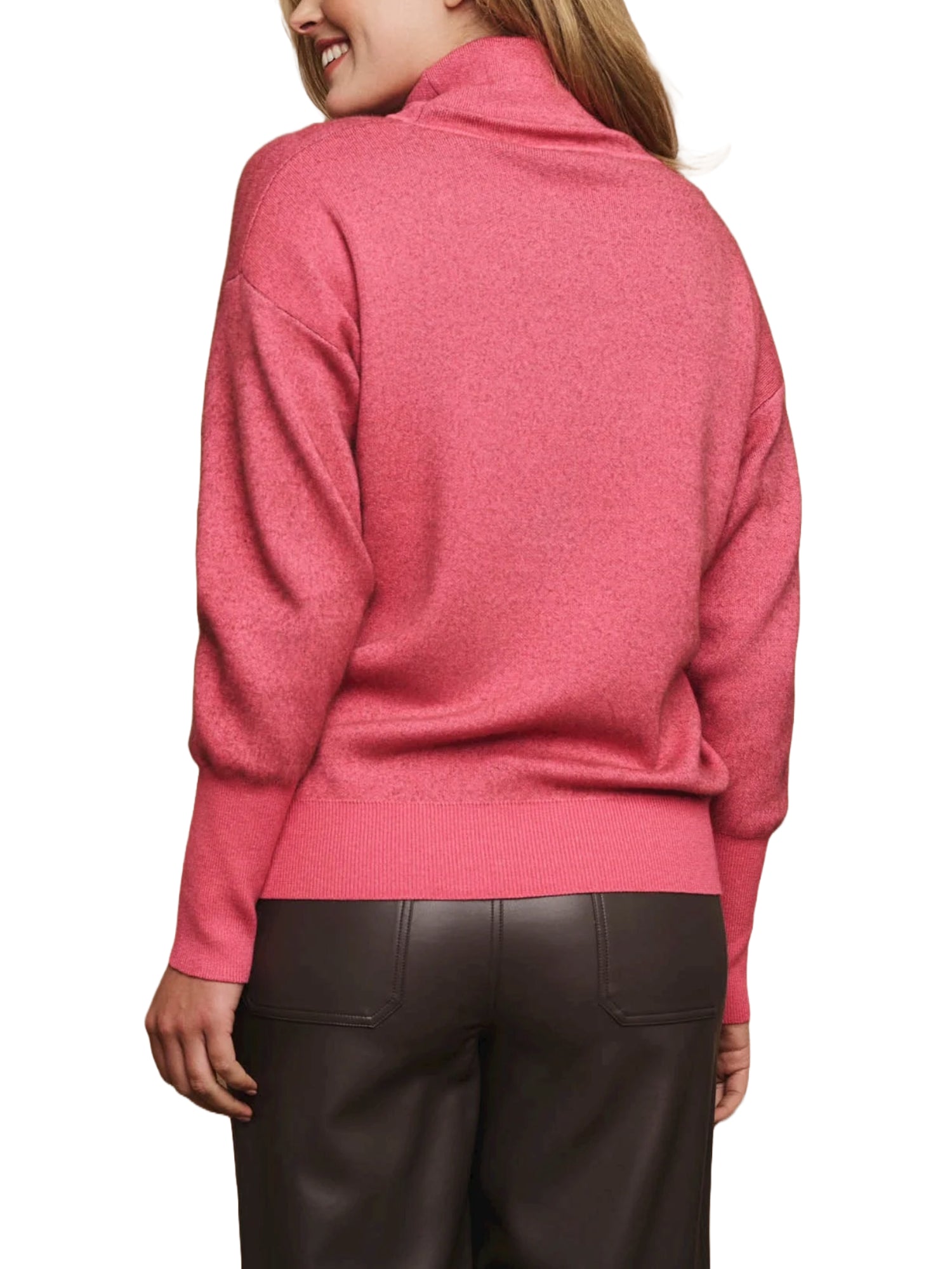 Maglie a collo alto Rosa Rino&pelle