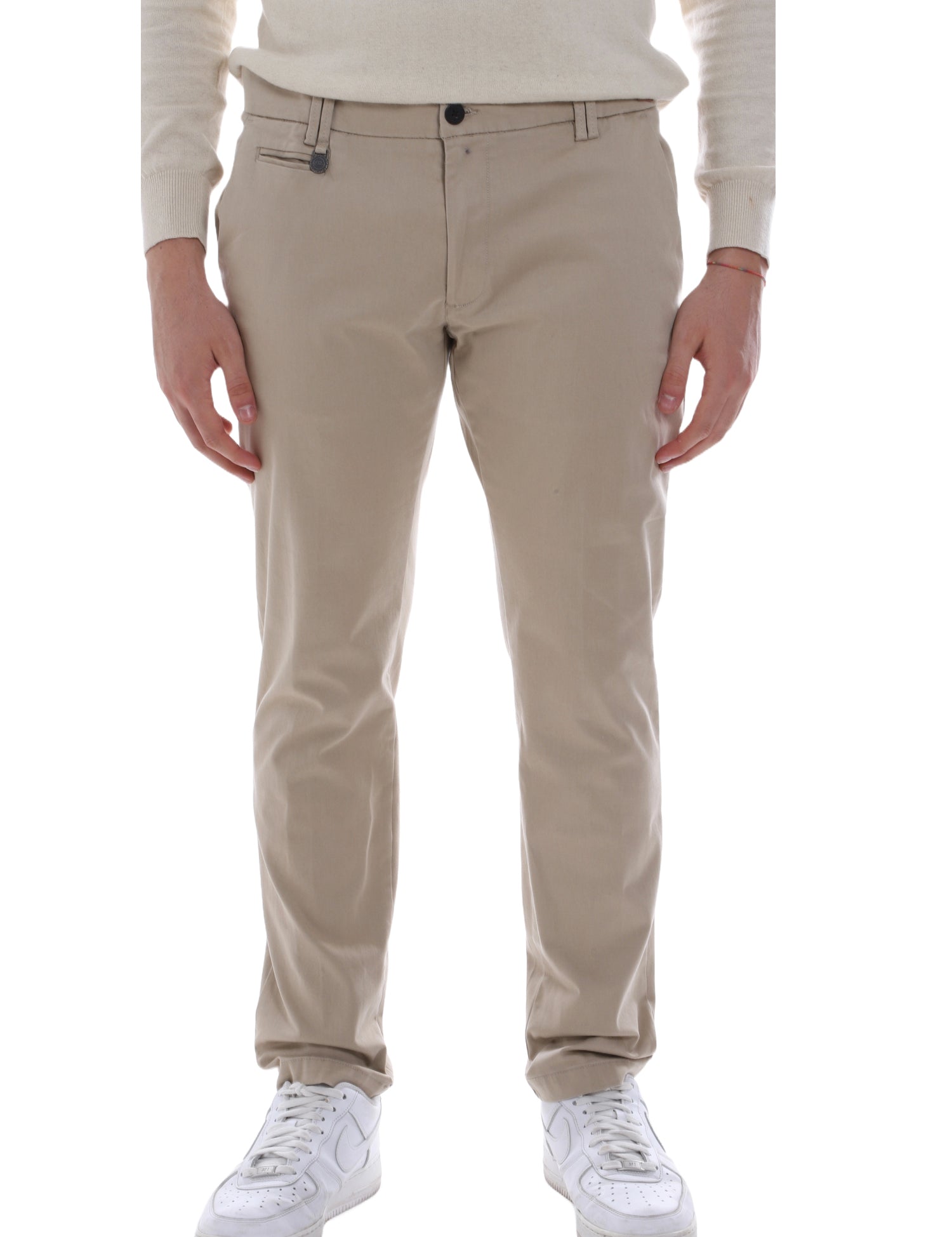 Pantaloni Beige Yes-zee