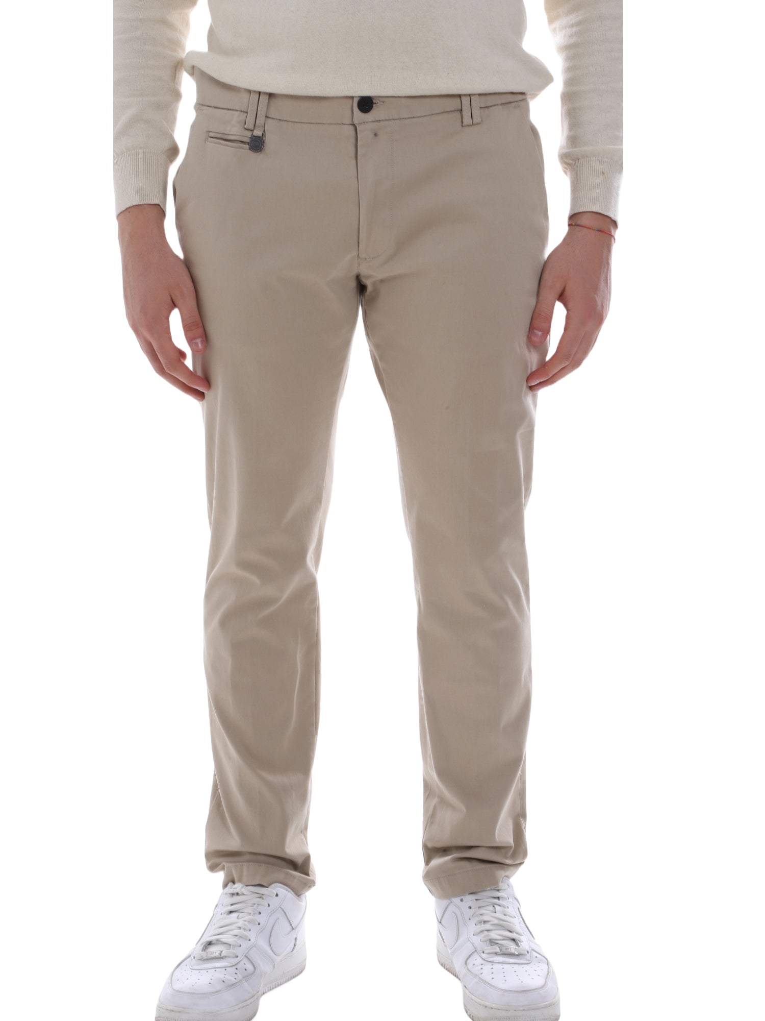 Pantaloni Beige Yes-zee