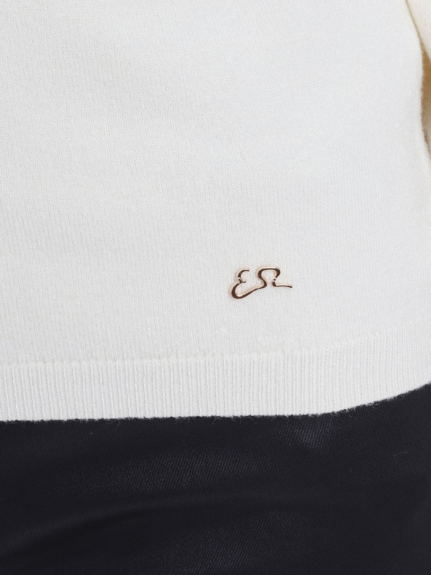 Maglioncini Bianco Yes-zee