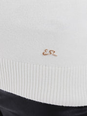 Maglie a collo alto Bianco Yes-zee