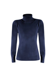 Maglie a collo alto Blu Yes-zee