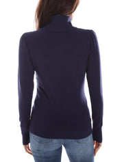 Maglie a collo alto Blu Yes-zee