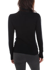 Maglie a collo alto Nero Yes-zee