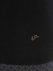 Maglie a collo alto Nero Yes-zee