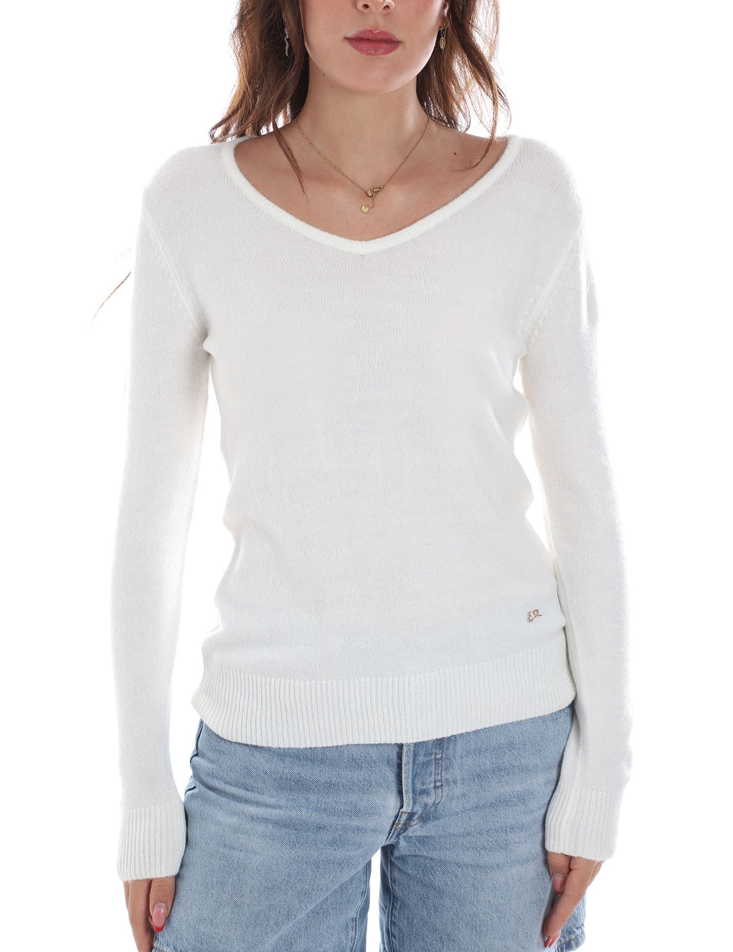 Maglioncini Bianco Yes-zee