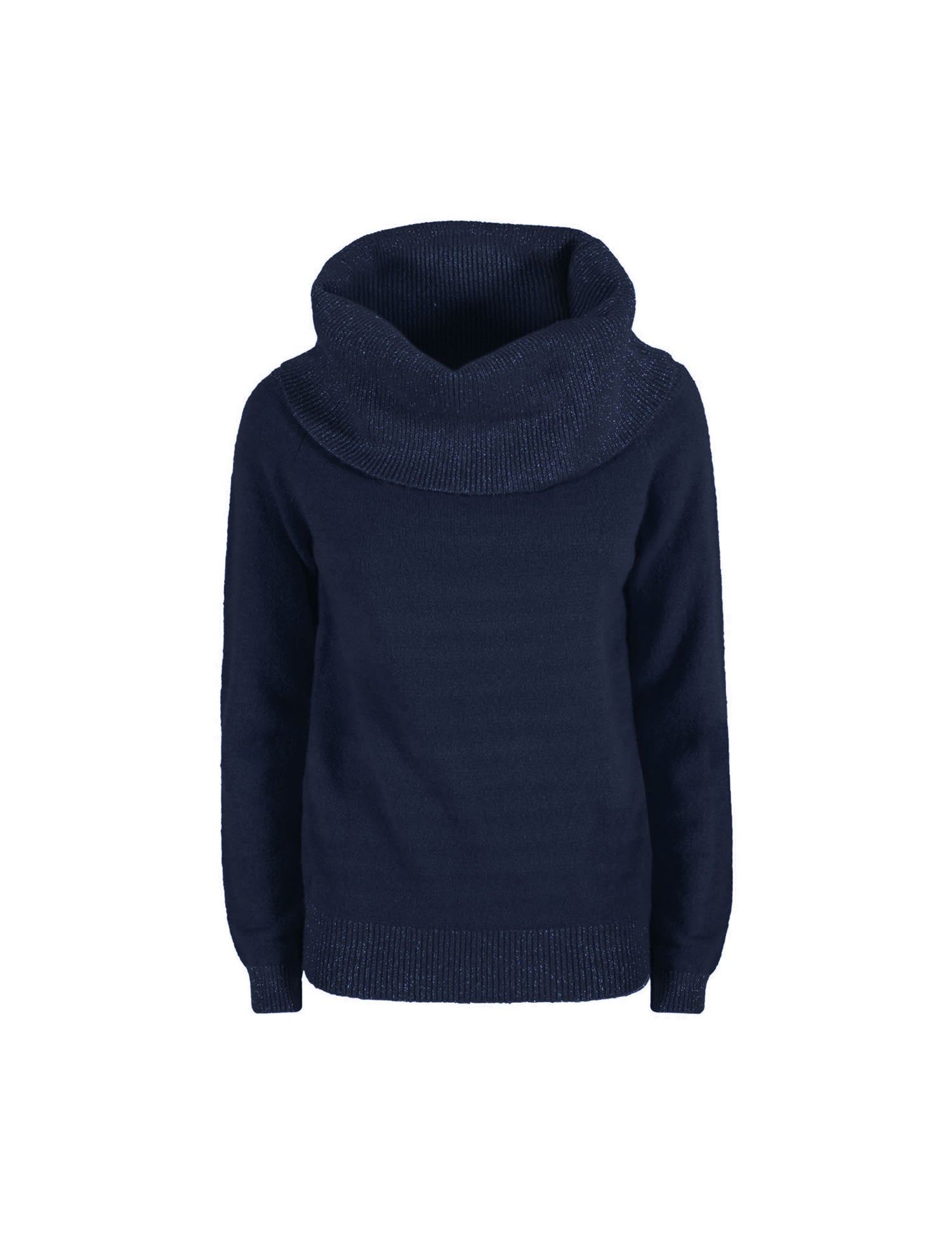 Maglie a collo alto Blu Yes-zee