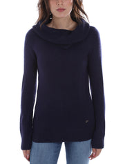 Maglie a collo alto Blu Yes-zee