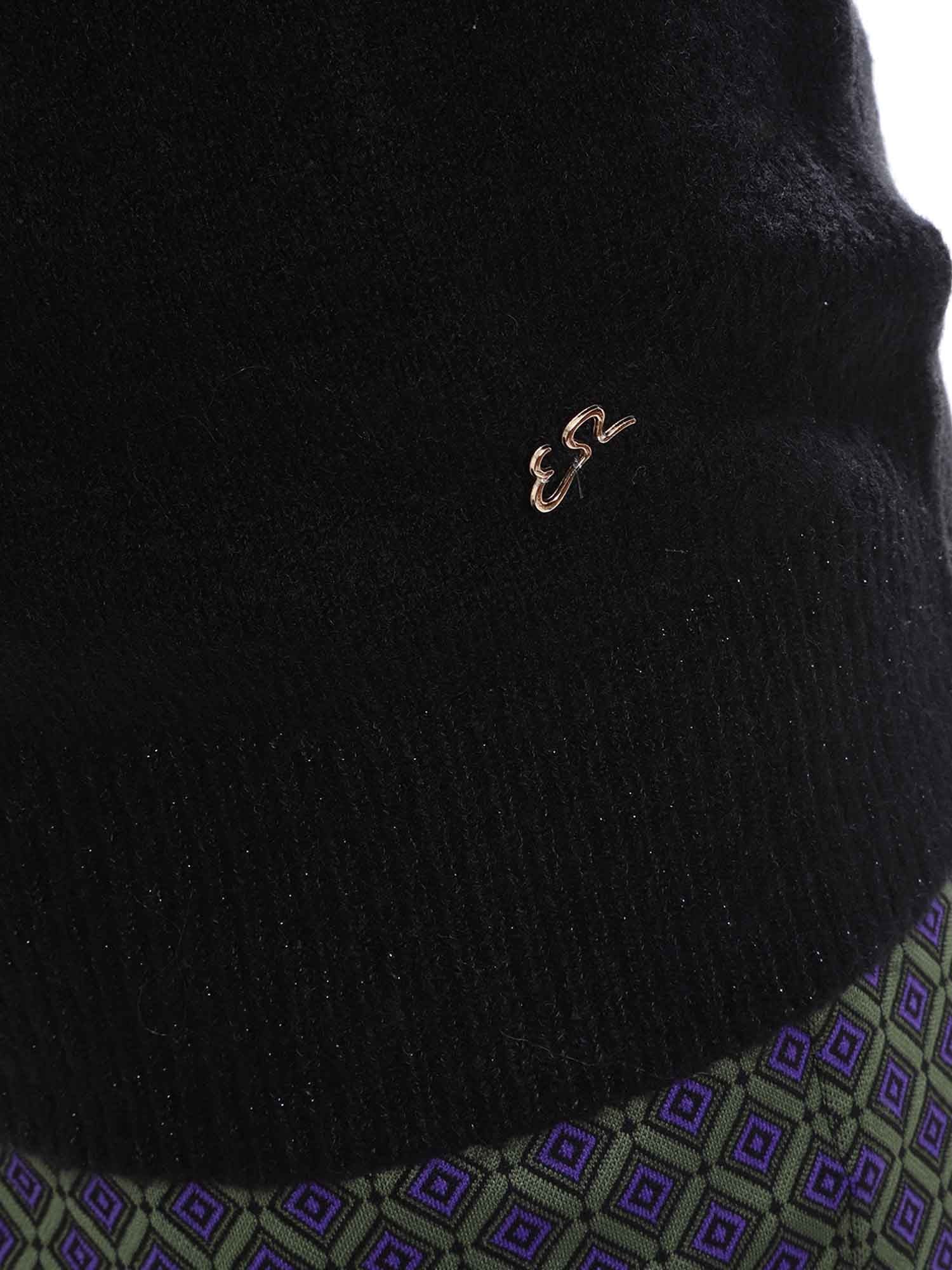 Maglie a collo alto Nero Yes-zee