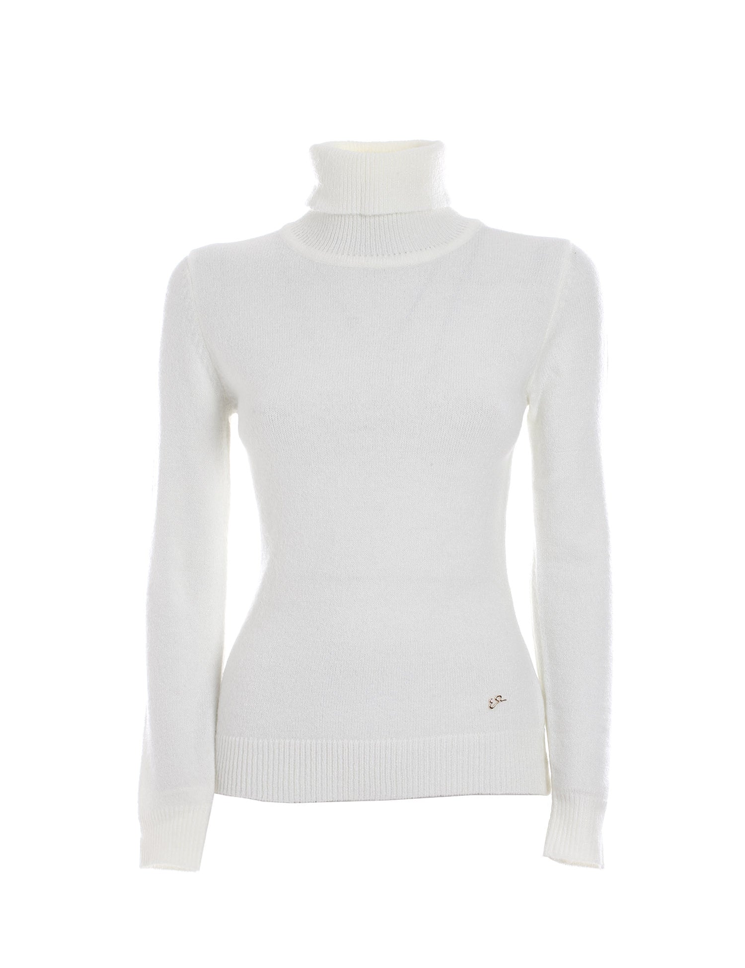 Maglie a collo alto Bianco Yes-zee
