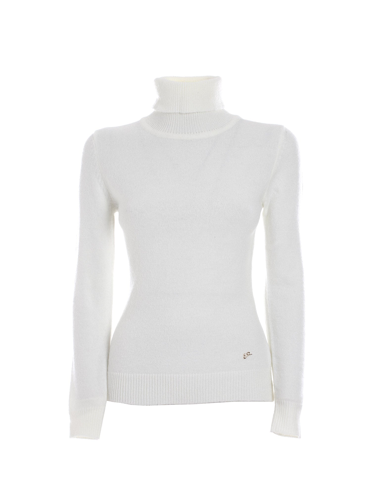 Maglie a collo alto Bianco Yes-zee