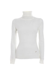 Maglie a collo alto Bianco Yes-zee
