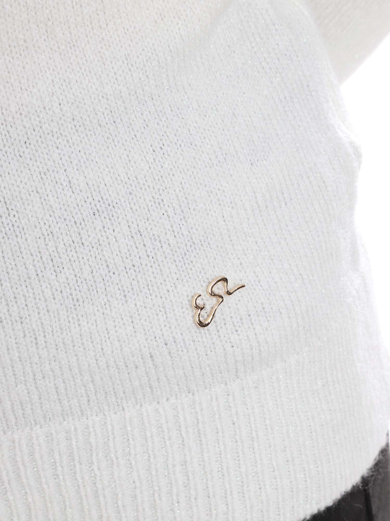 Maglie a collo alto Bianco Yes-zee