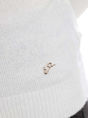 Maglie a collo alto Bianco Yes-zee