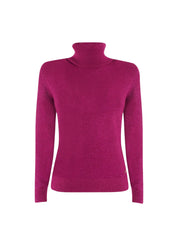 Maglie a collo alto Rosa Yes-zee