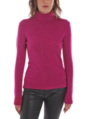 Maglie a collo alto Rosa Yes-zee