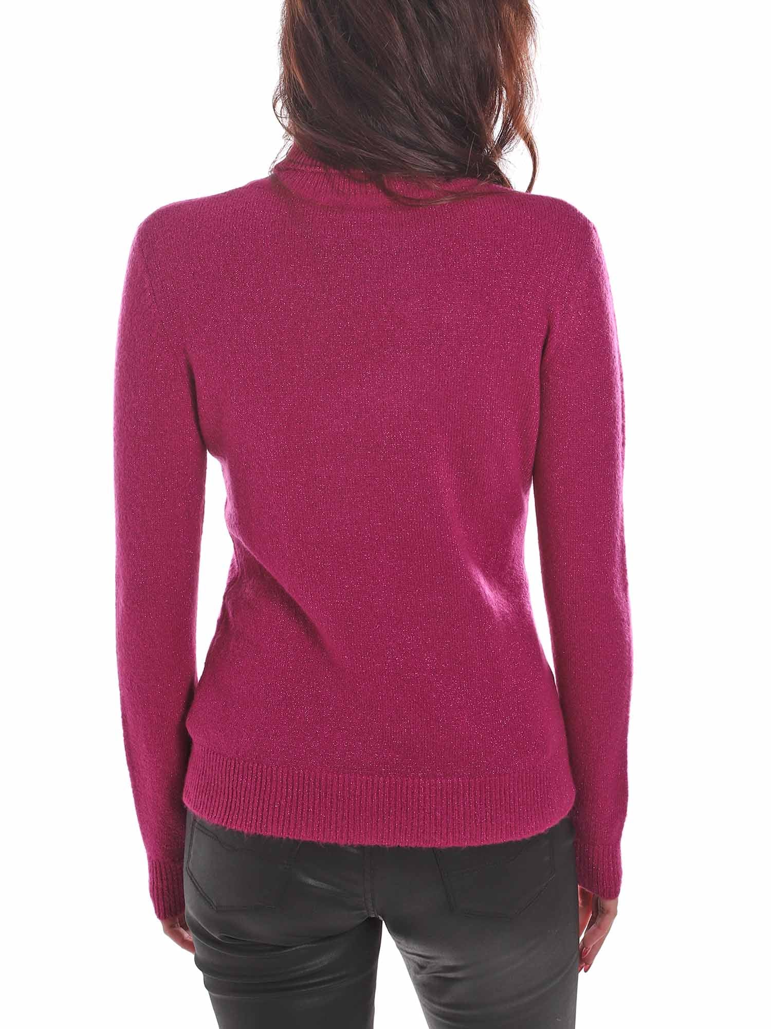 Maglie a collo alto Rosa Yes-zee