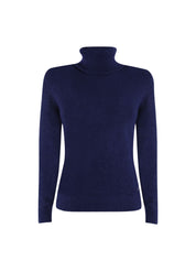 Maglie a collo alto Blu Yes-zee