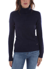 Maglie a collo alto Blu Yes-zee