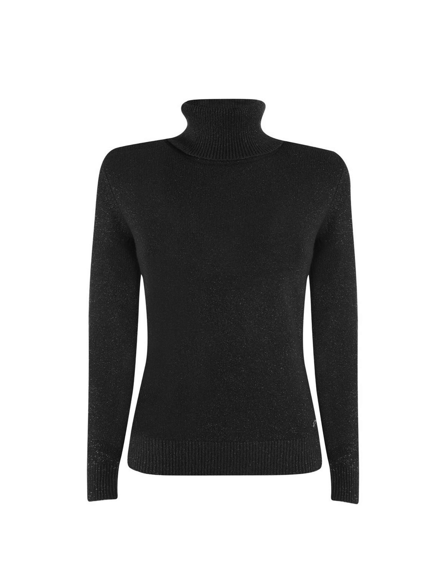 Maglie a collo alto Nero Yes-zee