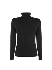 Maglie a collo alto Nero Yes-zee