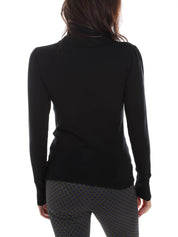 Maglie a collo alto Nero Yes-zee