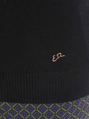 Maglie a collo alto Nero Yes-zee