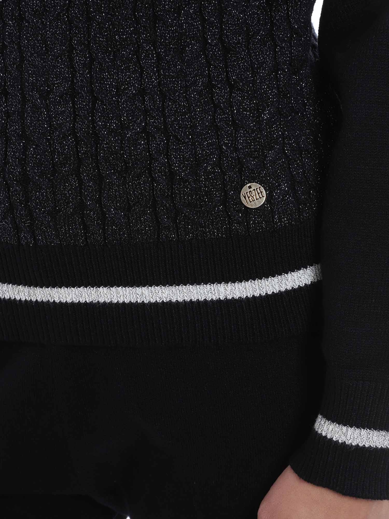 Maglioncini Nero Yes-zee