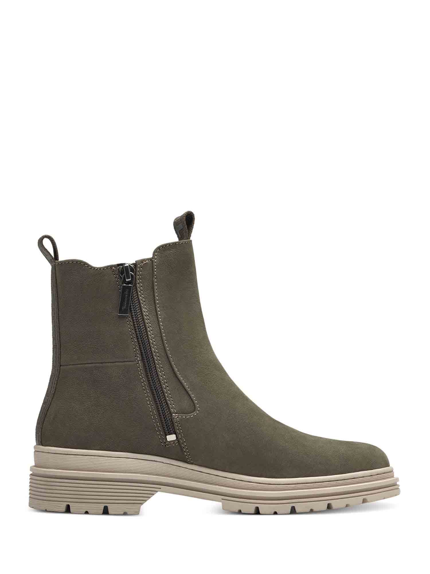 Stivaletti Verde Tamaris