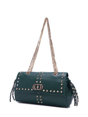 Borse a spalla Verde La Carrie