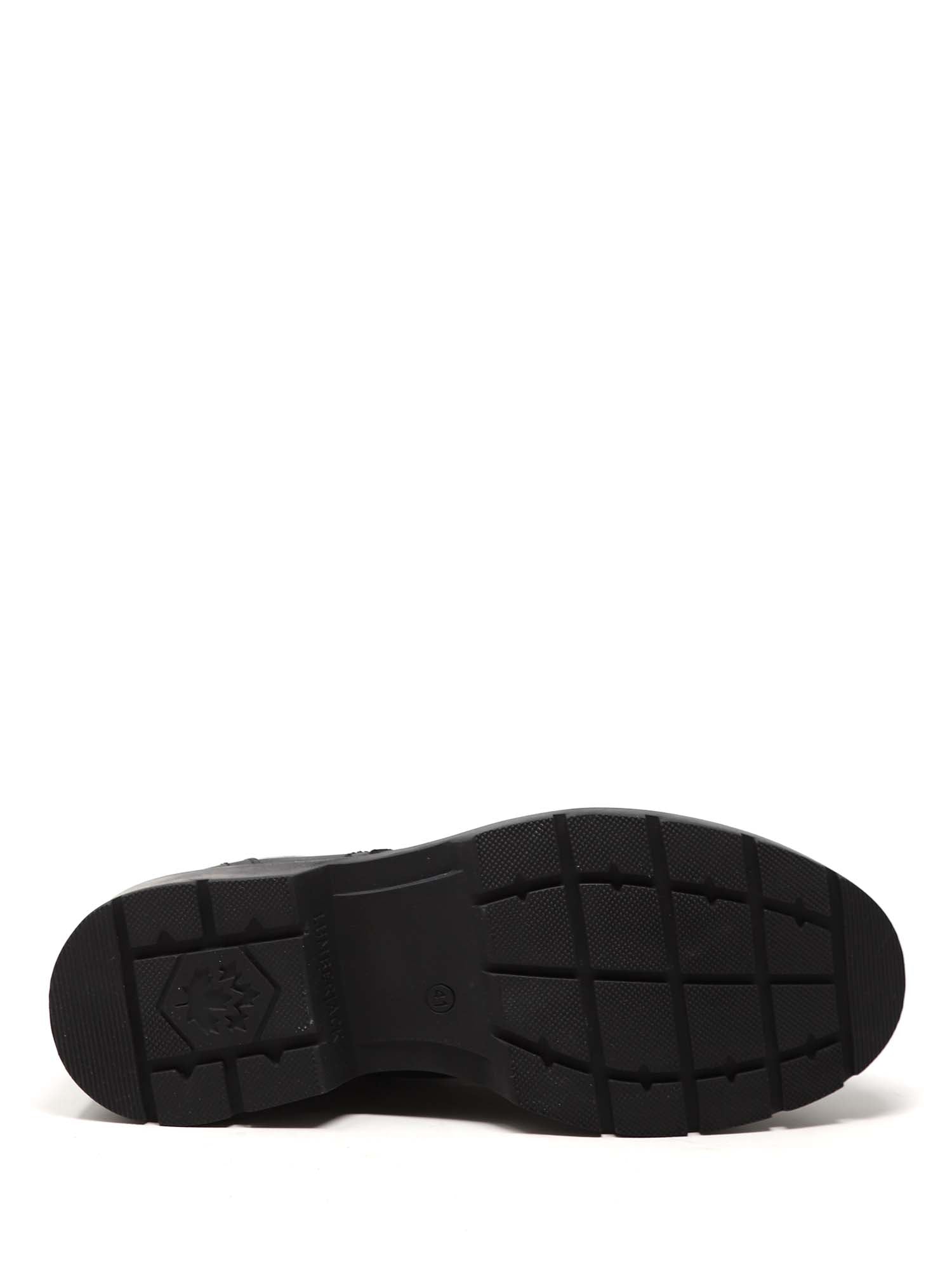 Anfibi Nero Lumberjack