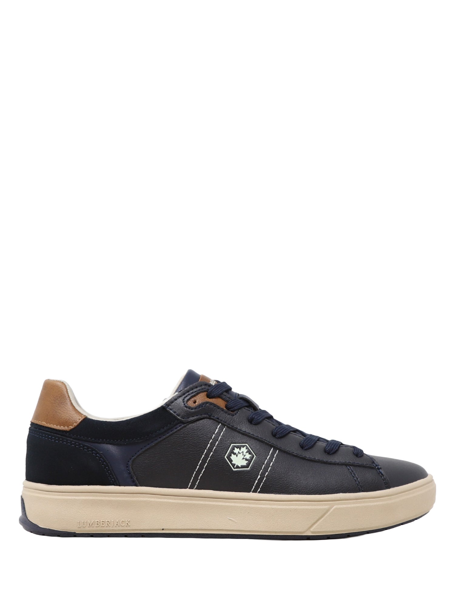 Sneakers Blu Marrone Lumberjack