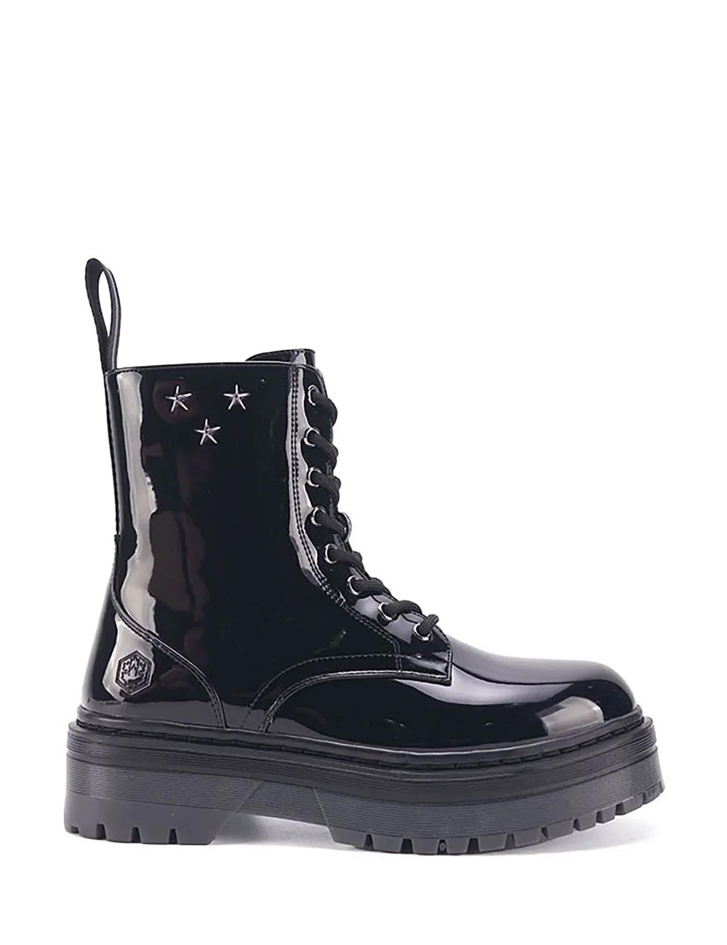 Anfibi Nero Lumberjack