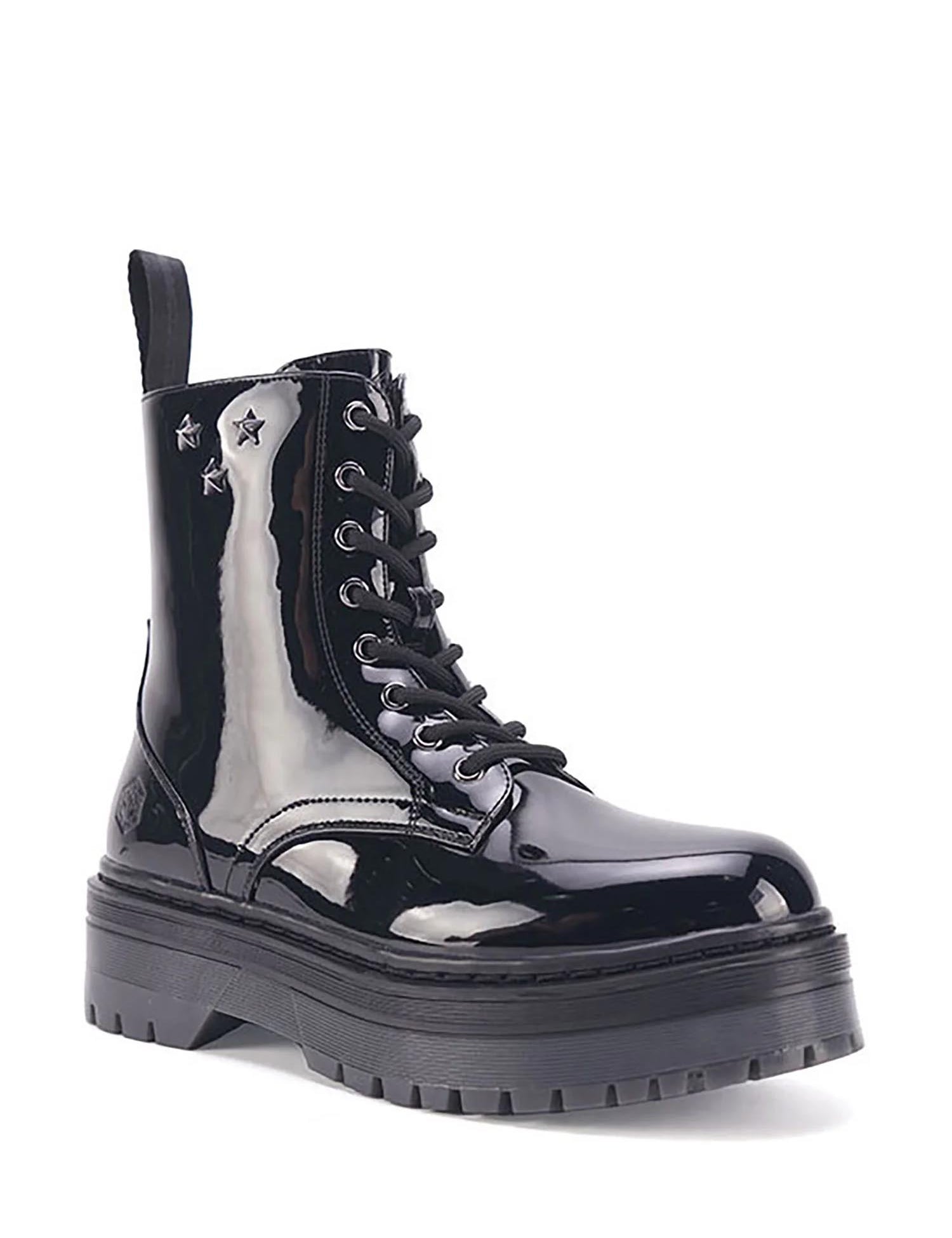 Anfibi Nero Lumberjack